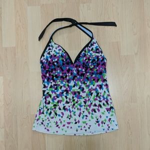 Nike Geometric Tankini